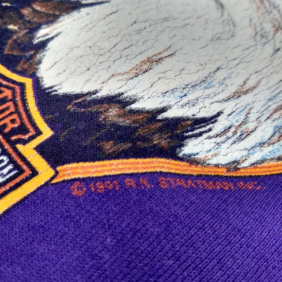 'SOLD💥91 Harley Davidson LA crewneck - Picture 4 of 5